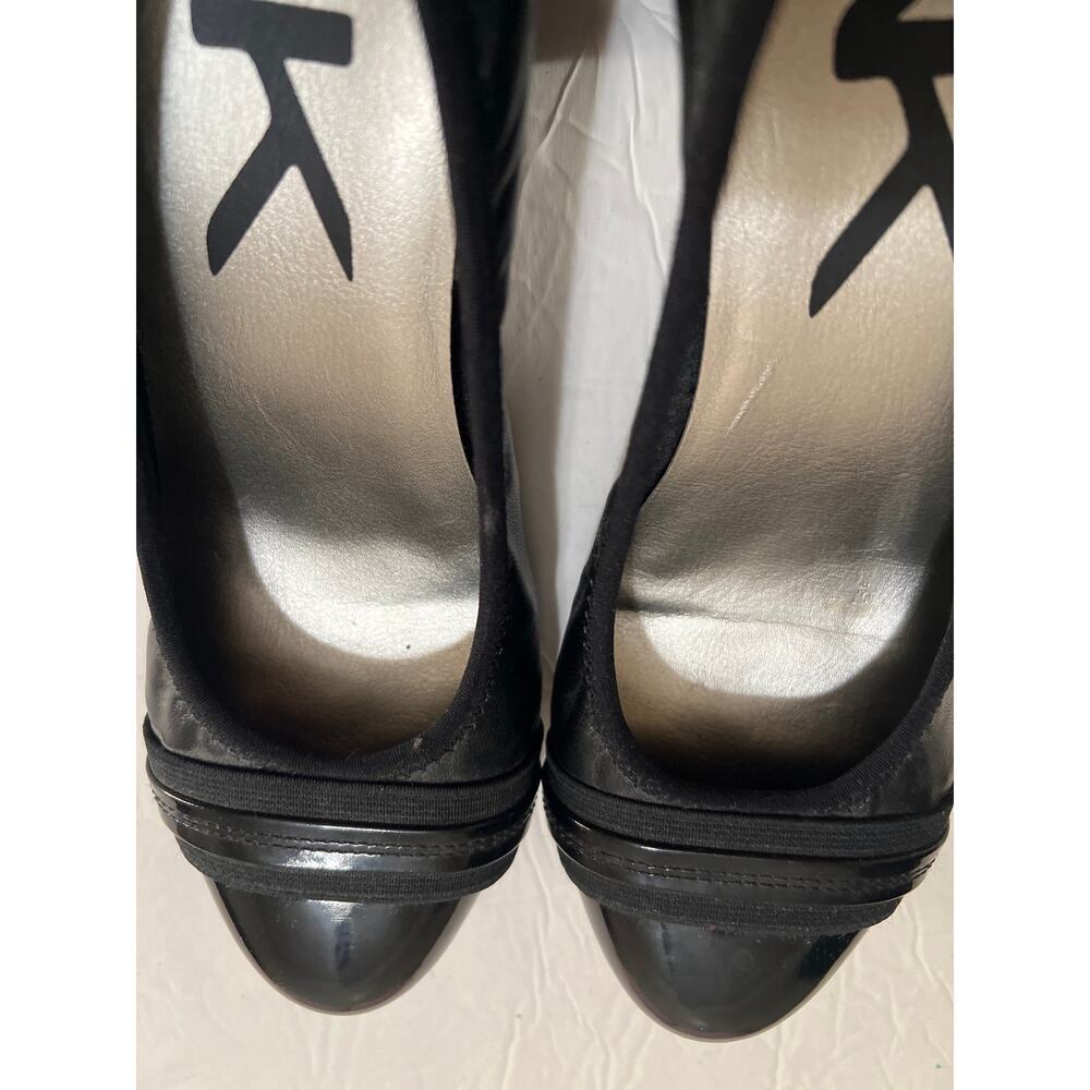 Anne Klein Women's Leather Guardian Sport Block Heel Pumps Black Size 7.5 - Picture 11 of 11